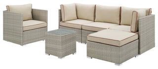 Repose 6 Piece Outdoor Patio Sectional Set by Modway