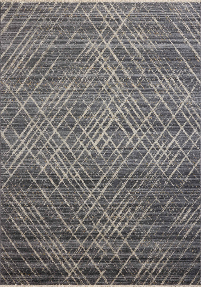 Loloi II Wade Midnight / Beige 6'-3" x 9'-4" Area Rug