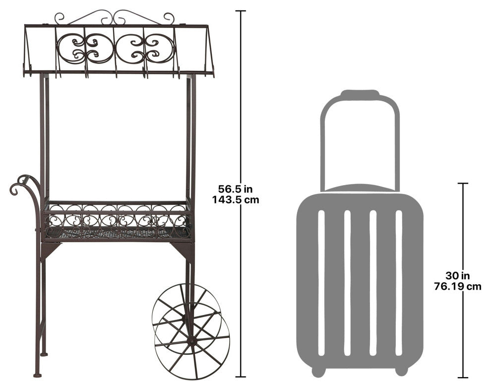 Jardin a la Francaise Flower Pushcart