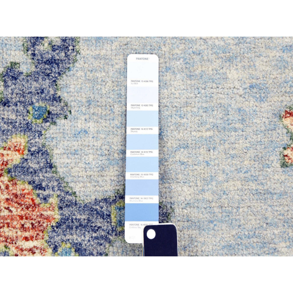 Oushak Soft Oversize Wool Hand Knotted Natural DyesOriental Rug 12'x15'3"
