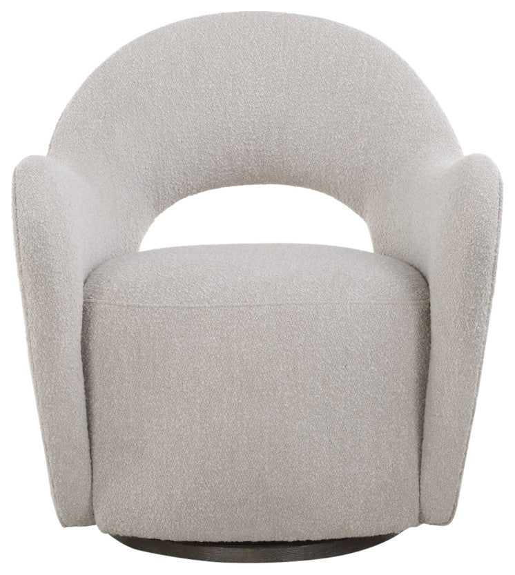 Uttermost Wander Fabric Swivel Chair