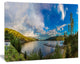 Sognefjord in Norway Panorama, Landscape Canvas Art Print, 20"x12"