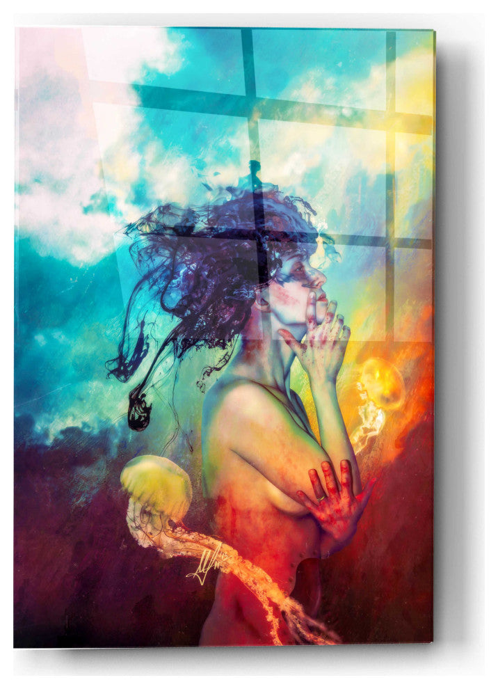 Epic Art 'Medea' by Mario Sanchez Nevado, Acrylic Glass Wall Art, 12"x16"