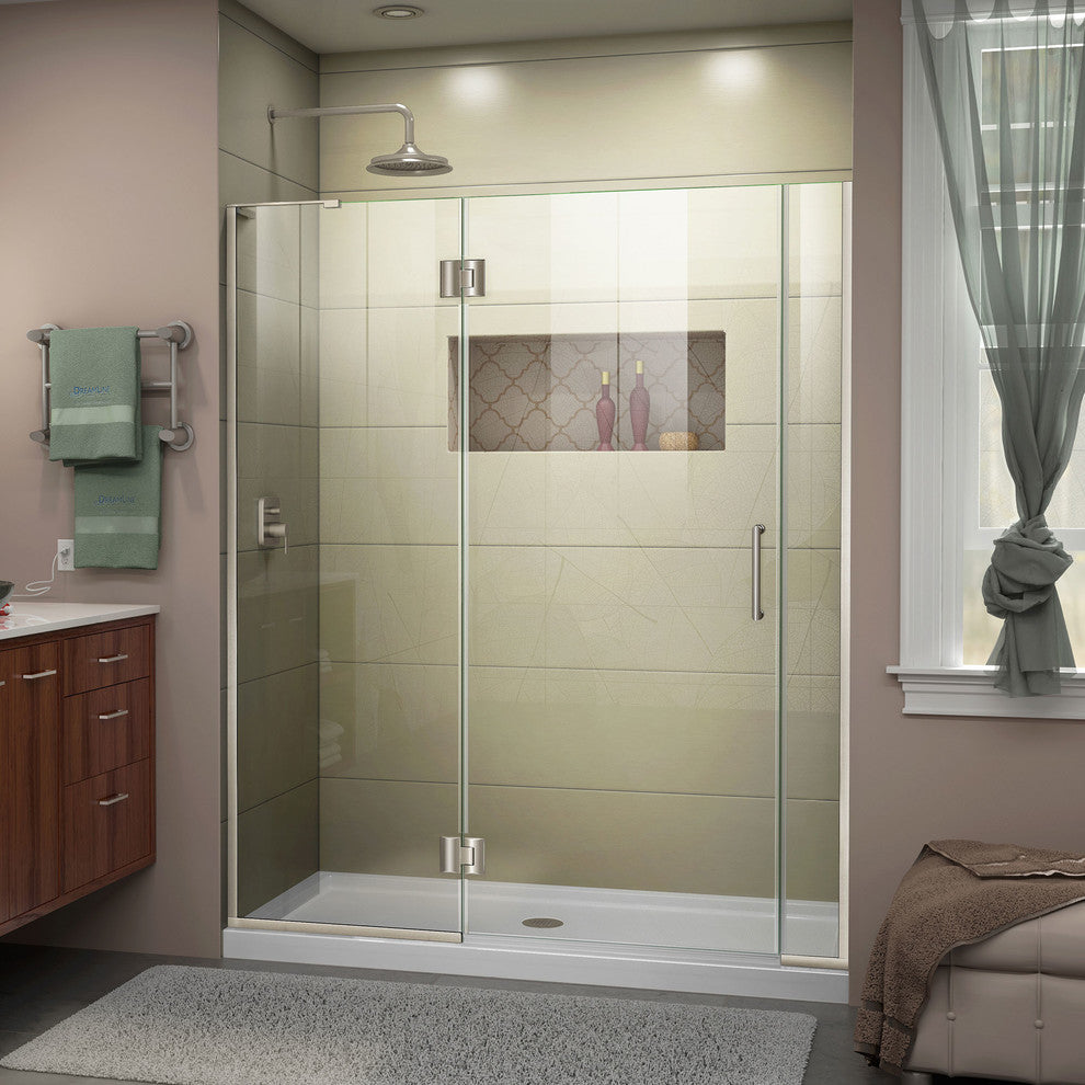 Dreamline Unidoor-X 60 1/2, 61"x72" Hinged Shower Door