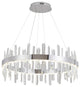 Bethel International FT71C32CR 10 Light LED Chandelier, Chrome
