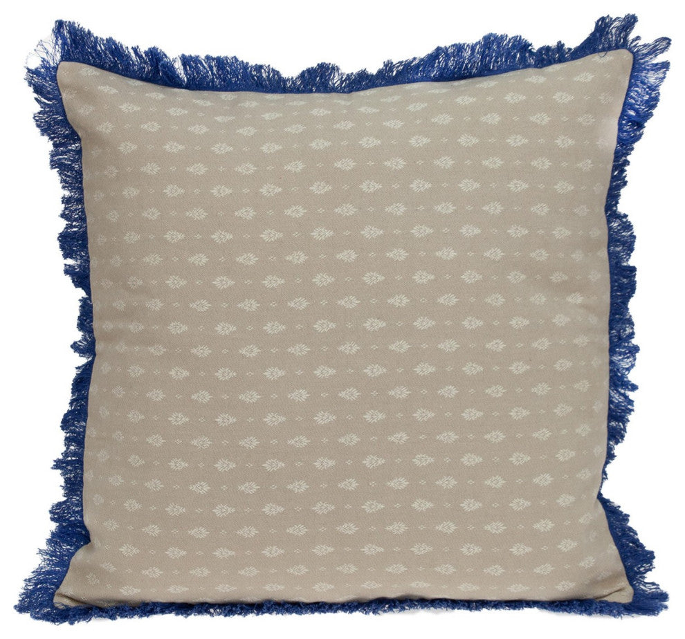 Oyster Beige Throw Pillow