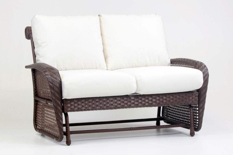 Martinique Double Glider, Husk Texture Birch