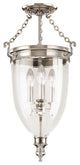 Hudson Valley Hanover Three Light Semi Flush Mount 141-PN