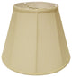 14" Antique White Slanted Empire Monay Shantung Lampshade