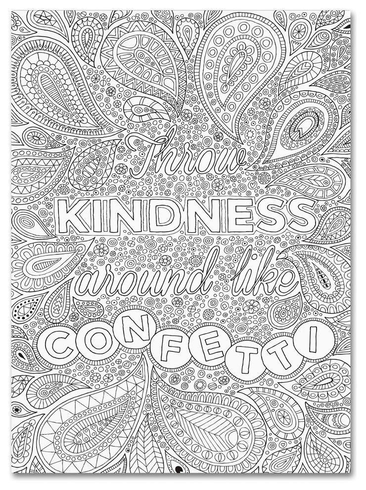 Hello Angel ''Throw Kindness Around Like Confetti'' Canvas, 24x18