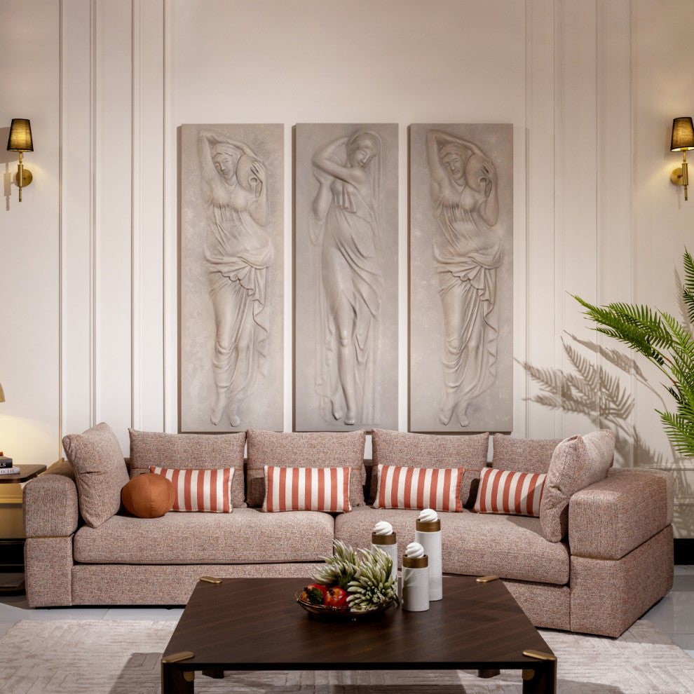 Amora 2-Piece Sofa Bonfire Brown