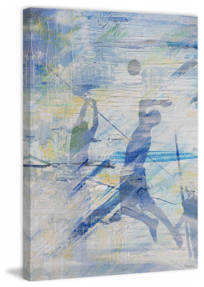 "Spike the Ball" Painting Print on Wrapped Canvas, 40"x60"