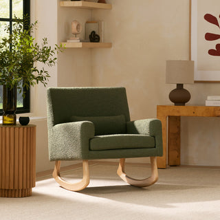 Sleepytime Rocker, Olive Boucle