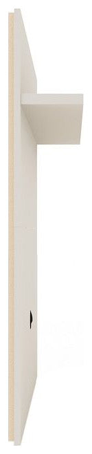 Tribeca 53.94 TV Panel in Off White