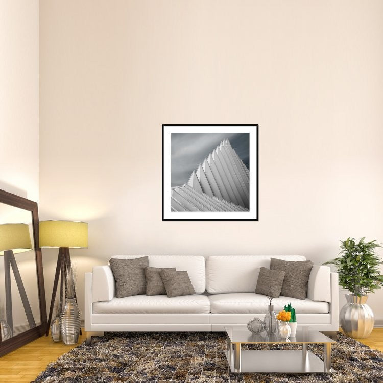 "Agtama" Framed Digital Print by Gilbert Claes, 44x44"