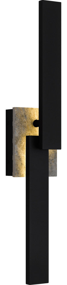 Quoizel TOD8404 Todman 24" Tall LED Outdoor Wall Sconce - Earth Black