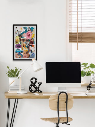 "I Need a Vacation" Framed Painting Print, 12x18
