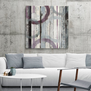 "Plum zephyr" Museum Mounted Canvas Print, 20"x20"
