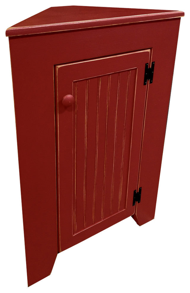Corner Cabinet, Old Red