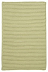 Simply Home Solid H834 Celery Indoor/Outdoor Area Rug, Rectangular 5'x8'