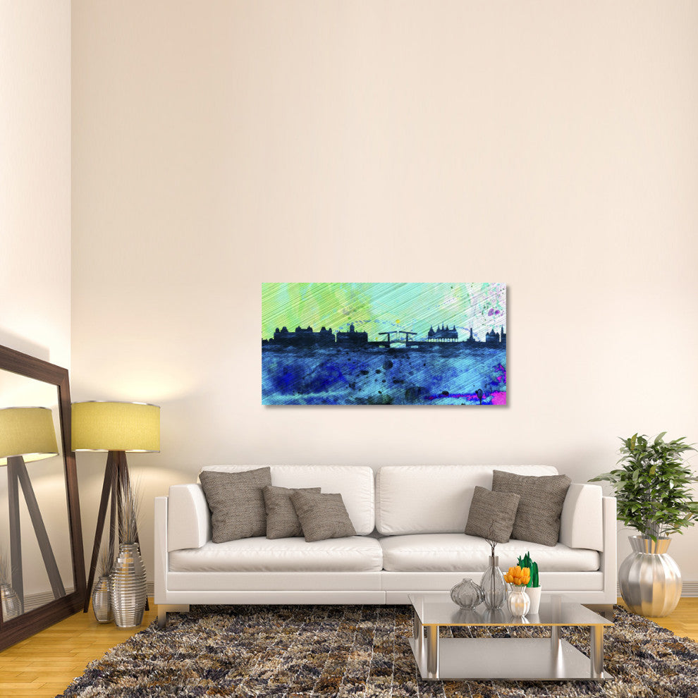 "Amsterdam City Skyline" Fine Art Print