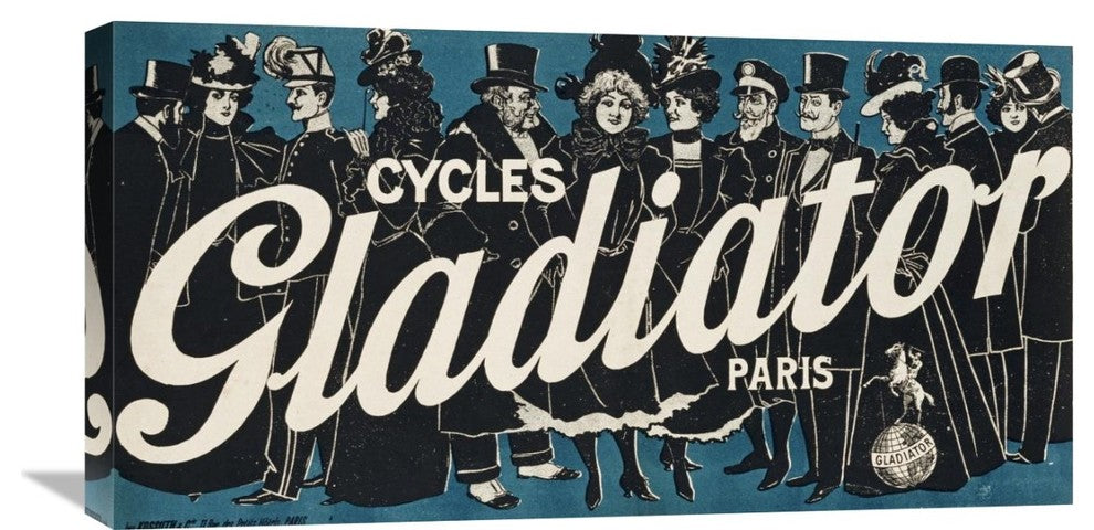 Cycles Gladiator, 30"X16"