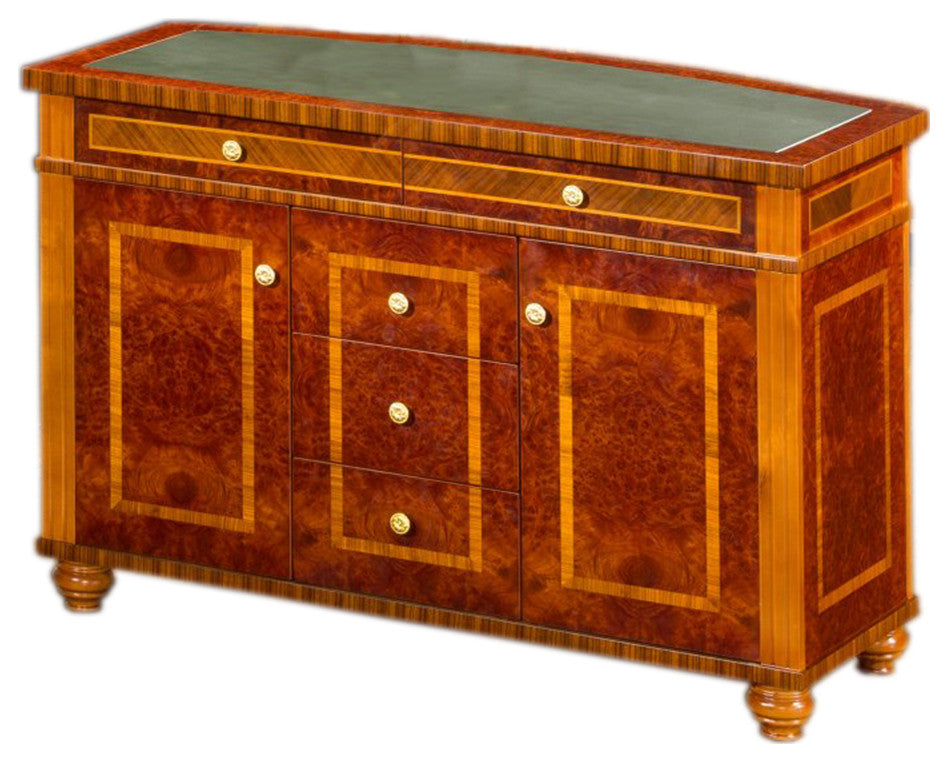 Genoa 47.24" Side Table with Upholstered Top