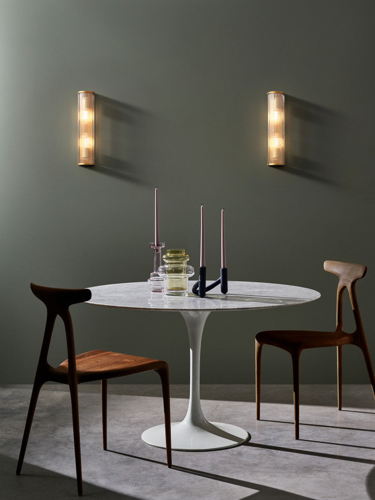 Astro Avignon Round 525, Dimmable Indoor Wall Light (Antique Brass)