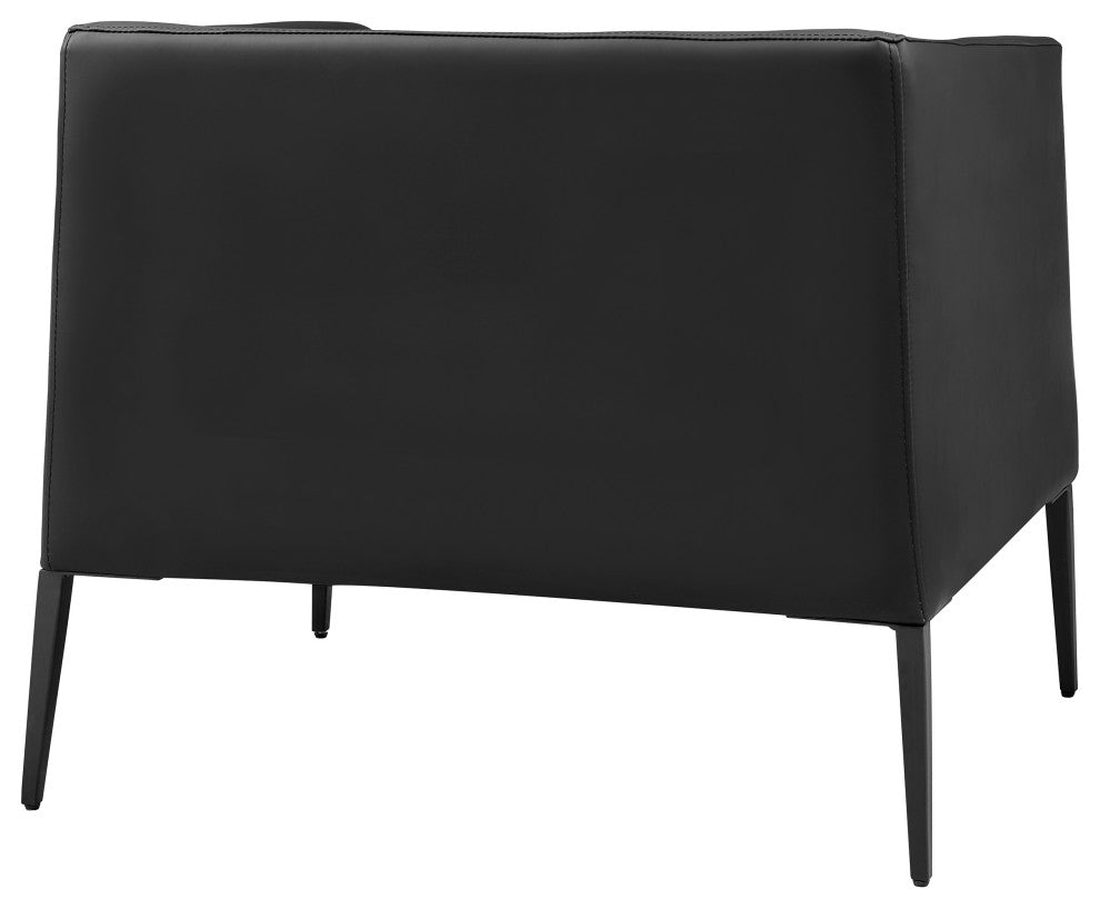 Matias Lounge Chair, Black