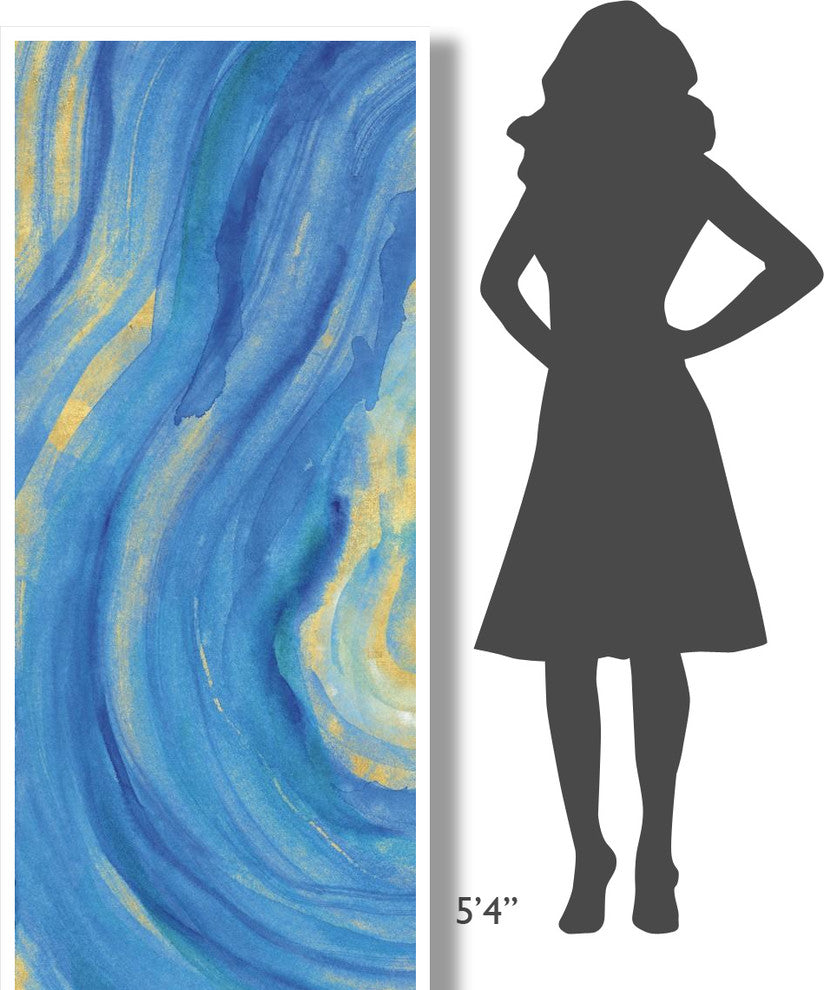 "Rarity III" Digital Paper Print by Sue Schlabach, 32"x77"