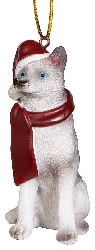 Siberian Huskey Ornament