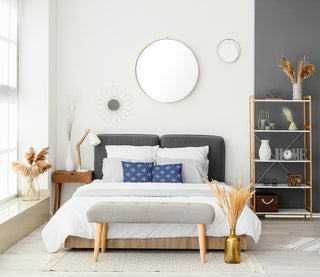 Starfish Polyester Indoor Pillow, Nautical Navy, 18"x18"