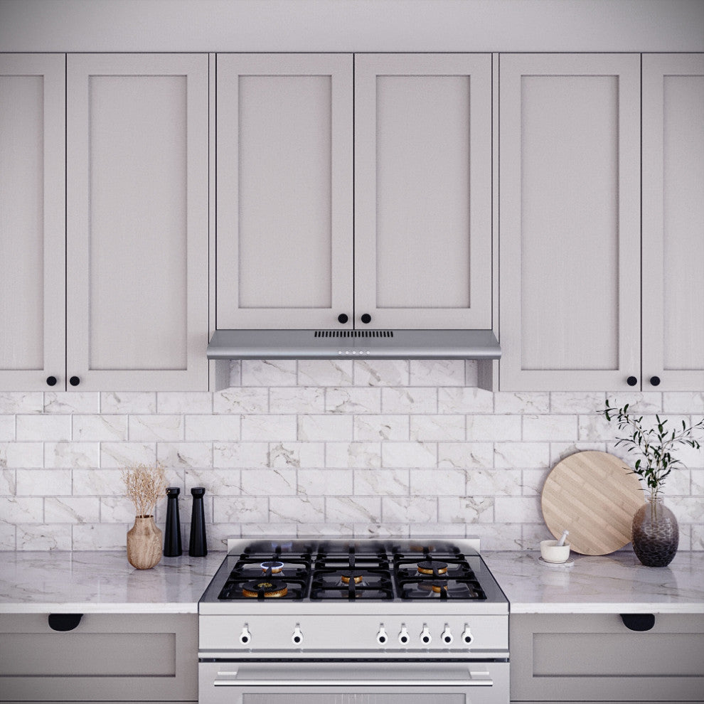 Streamline 36" Consoli Ducted Undermount Range Hood, Stainless Steel