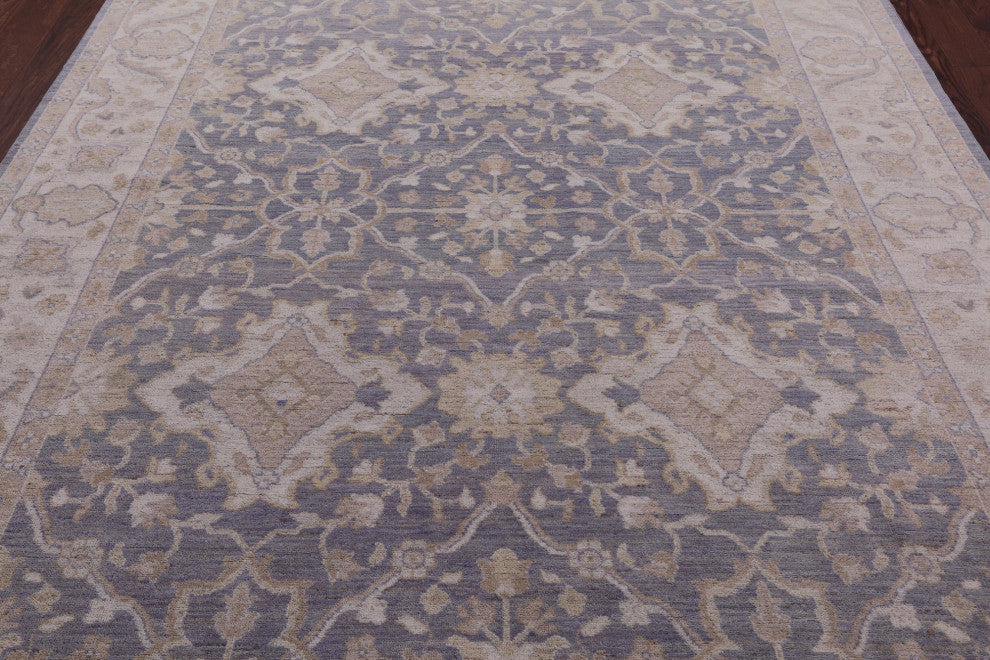 Peshawar Handmade Wool Rug 7' 10" X 9' 9" Q10556