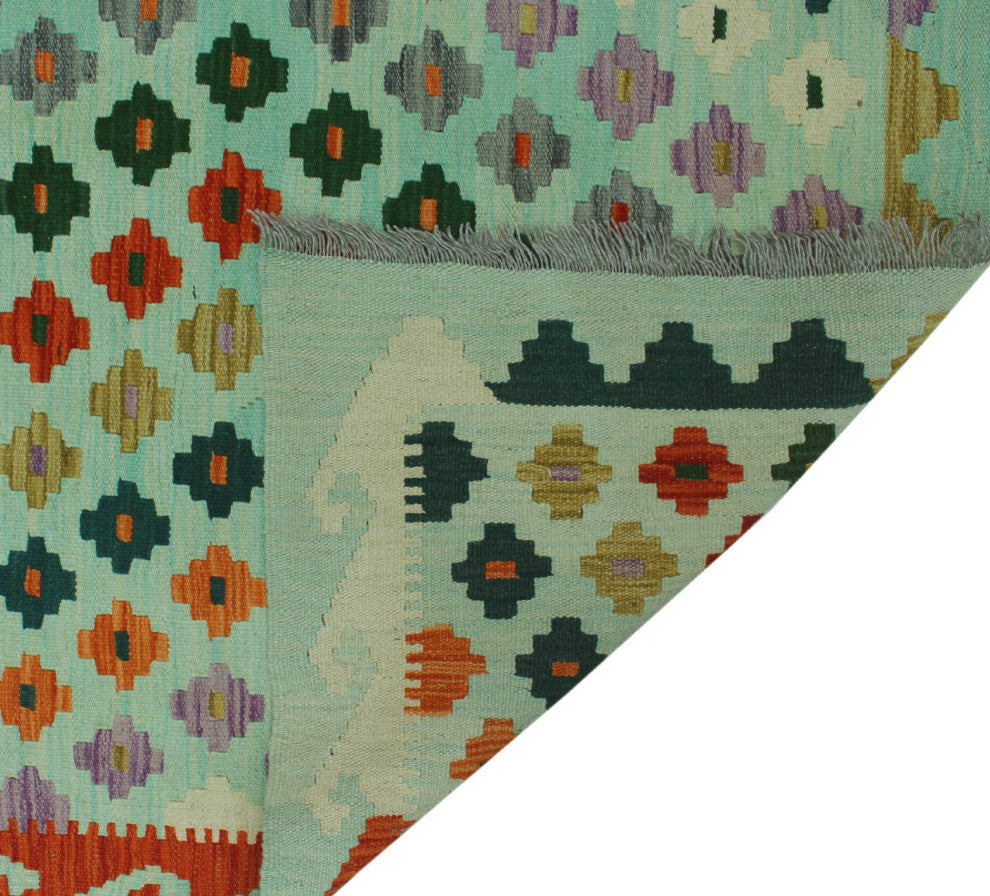 Sangat Kilim Amirah Lt. Green Rug