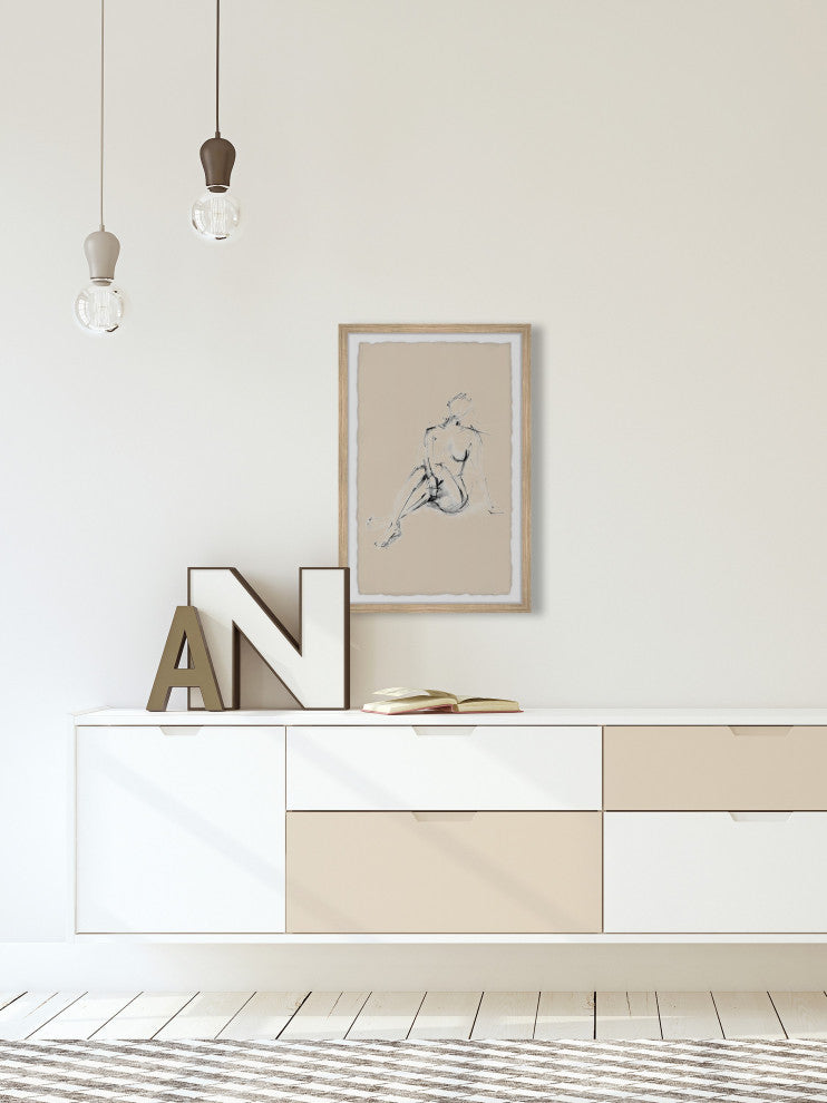 "All I Want" Framed Painting Print, 30x45