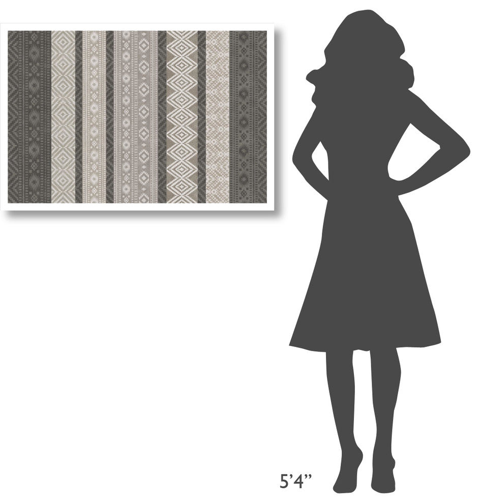 "Soft Lodge X" Digital Paper Print by Janelle Penner, 38"x26"