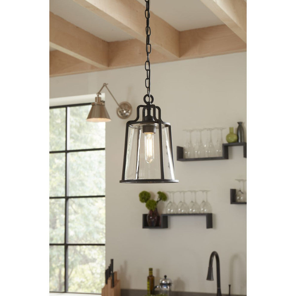 Benton Harbor Collection 1-Light Hanging Lantern with DURASHIELD