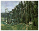 "The Poplar Trees" Digital Paper Print by Paul Cezanne, 24"x19"