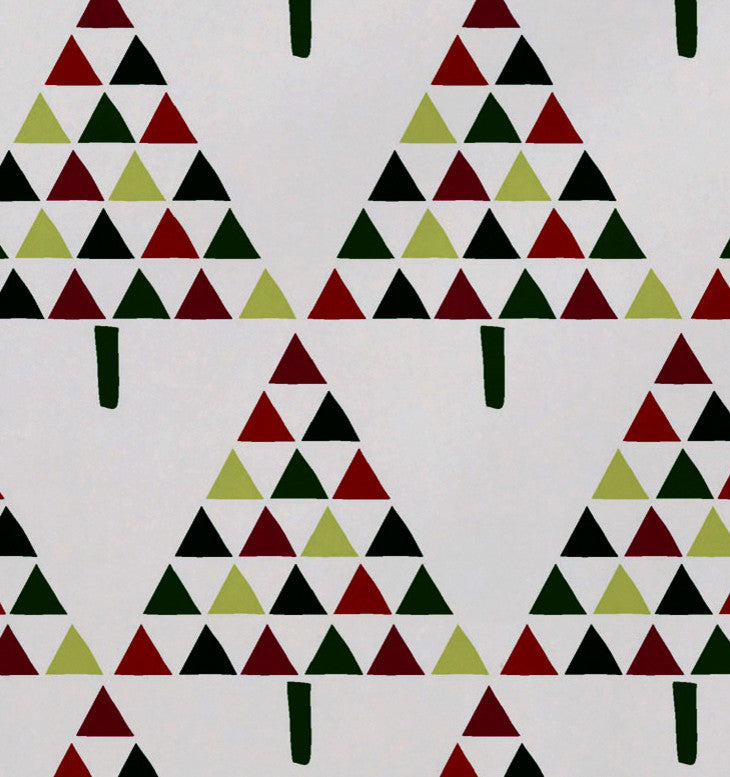 Decorative Holiday Placemat, Set of 4 Geometric, Cream