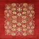 Ahgly Company Indoor Square Mid-Century Modern Area Rugs, 5' Square