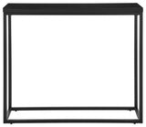 Modern Black Gloss On Black Console Table