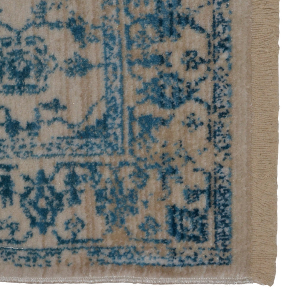 Machine Made Polyester Durable Indoor Outdoor Washable Oriental Pattern Footmat