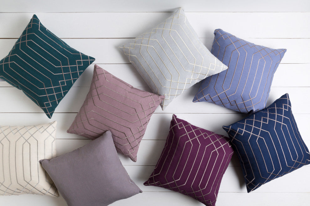 Surya Skyline BA-019 18" x 18" Pillow Kit
