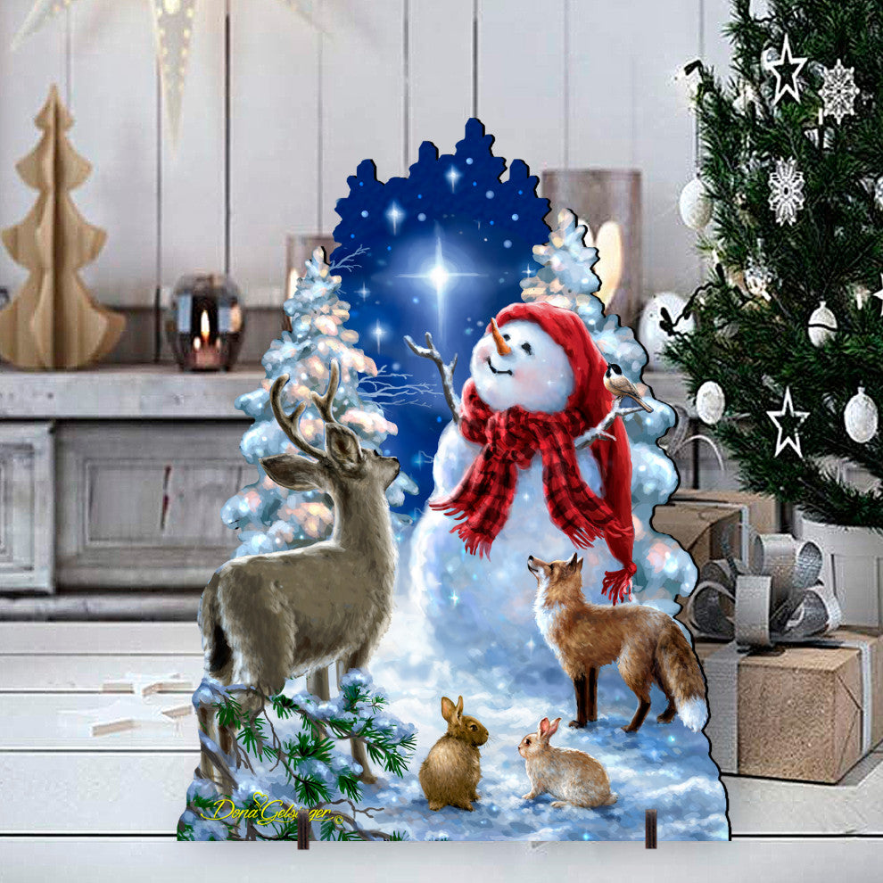 Heaven and Nature Snowman Frosty Friends Home and Outdoor Decor
