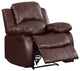 Center Hill Reclining Sofa Collection, Brown, Chair