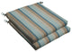 Sunbrella Outdoor Chair Cushion, Gateway Mist, 19"wx19"dx2.5"h