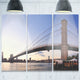 "Brooklyn Bridge in New York City" Metal Wall Art, 3 Panels, 36"x28"