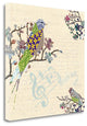 "Patch Work Birds I" By Piper Ballantyne, Giclee Print on Gallery Wrap Canvas