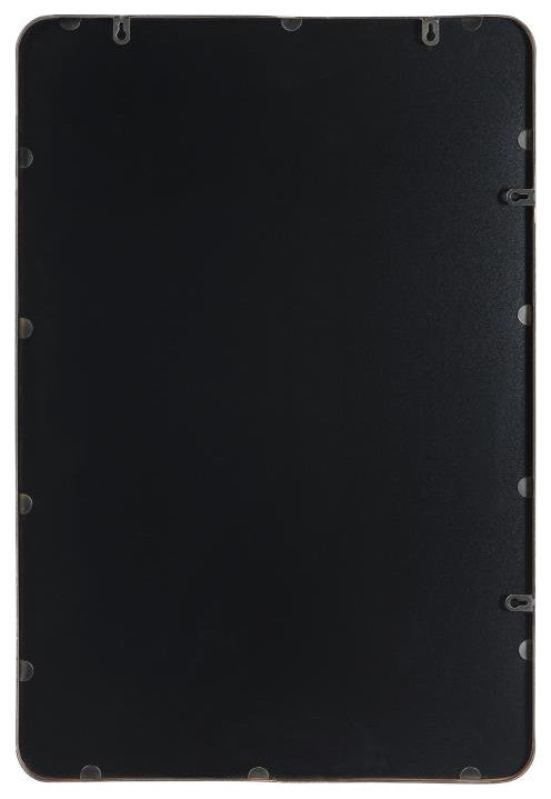 Janinne Decorative Wall Mirror, Matte Gold, 20"x30"